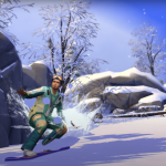 Gameplay de Los sims 4 Escapada en la Nieve