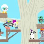 Gameplay de Ultimate Chicken Horse